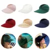 Visir Wide Brim Hats Bucket Hats Women Empty Top Sun Hat Female Luxury Brand 2023 New Beach Summer Outdoor Sport Baseball Visor Caps Parent-Child Sun Hat 24412