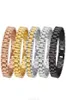 2022 Helt nytt mode 15mm Luxury Mens Womens Watch Chain Band Armband Hiphop Gold Silver Stainless Steel Strap Armband Cuff A2326640