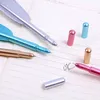 2pcs schöne Federgelstifte 0,5 mm kreativ kawaii niedlich neutral stift tinte schenken schulen schulvorstellungen stapschreiben