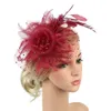 Kvinnor 1920 -tals cosplay accessoarer headwearhair clip fjäder bröllop casual fascinator great gatsby pannband pärla charleston