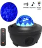 Красочный звездный небо проектор Light Bluetooth USB -голос управление музыкальным проигрывателем светодиодный ночной лампа галактика Star Projection Lamp B6108778