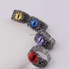 Punk hip-hop python eye opening ring bar nightclub trendy cool man index finger bracelet