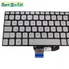 Tangentbordsersättning Tangentbord för ASUS VIVOBOOK S14 S430FA S430FN S430UA X430UA FN Bakgrundsbelyst Keybaord French Azerty Turkiet Silver 260AFR00