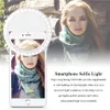 Selfie Light Réglable 4 modes remplissage Lights Photographie Lumière de selfie Lumière pour les accessoires de prise de vue Téléphones cellulaires