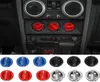 Jeep Wrangler JK 20072010 Car Interior Accessories2364201のABSカーエアコンSWTICHボタン装飾カバー