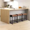 Outils de pâturage tabourets de bar ensemble de 4 comptoirs pour la cuisine de 24 pouces