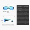 Óculos de sol Classic Polarized Fishing Sunglasses Homens Mulheres Anti-Glare Sport Highking Goggles Vintage Mirror Black Sun Glasses UV400 Eyewear 240412