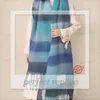 Vinter Sacrf Designer Cashmere Scarf For Woman Mens Women Studio Shawl Rainbow Color Checkered Tassel Scarves Seahorse Hair Shawl Fashion Accessories 532