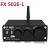 Amplifier 2022 NewリリースFXAUDIO FX 502EL HIFI 2.0 BT 5.1フルデジタルオーディオミニパワーアンプ75W*2ベースとトレブル調整