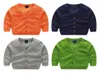 Kinderen vest sweaters voor babyjongens meisjes lente bovenkleding baby gebreide vestkruidtrui kleding 5 kleuren 2-7 jaar2045832