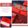 Geschenkomschakeling Chinees jaar Red envelop Money Pouch Style Envelops Cloth Packet Lucky For Ceremony 2024 Bag