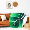 Filtar super mjuk jätte bladfilt för säng soffa gloriosum varm fluffig vuxen växt heminredning julklapp