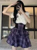 UNIFIFICA GIRLA SCUOLA GIANAGGIO DONNA COREANE STHENALE KAWAII SWEET JK UNIFIFICA COSSPLAY SIMPA CHIETTO BIANCO E SET SIGHT Y2K