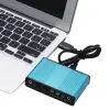 Kaarten USB 6 kanaal 5.1 Surround Externe geluidskaart PC PC Laptop Tablet Audio Optische adapterkaart