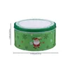 Bouteilles de rangement Christmas Candy Cookie Tin Conteneur Supplies Party Favors Favors Conteners Bags Bags