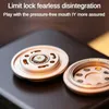 Decompression Toy Fidget Spinner EDC Mechanical Magnetic Push Card Snap Coin Office Decompression and Decompression Artifact Adult Metal Toy 240413