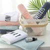 Handdoek Embioded Letters Face Pure Cotton Soft Rectangle Tandleek Goede absorptie eenvoudige creatieve kinderen volwassenen voor thuisbadkamer