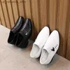 Sneakers Boys leather shoes spring and autumn corner toes formal dress British style black white childrens parties wedding apartments Q240412