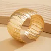 Bangle ingesight.z Bracelet Big Metal Stripes exagéré pour femmes