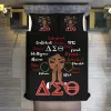 Delta Sorority Sigma Theta DST постельные принадлежности для мальчиков девочки девочки -близнеца