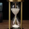 3/5/10 Minute Minute Retro Metal Handicraft Sherglass Pendululum Home Office Office Office Arrangement Ornement Timer Sand Timer Sand Glass Decoration