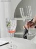 Weingläser Blütenknospe Stiel y Rotwein Lass Cup Whisky Cocktail Lass mu home Frauen Saft Lass kalte Getränke Lass Cup Bar Utensilien L49