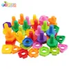 10pcs Blocs de construction Blocs Creative Mosaic Puzzle Toys for Childre