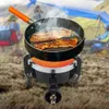 Der Outdoor -Infrarotherd 29 kW tragbarer Camping -Picknick Rapid Heating Propan Gas BBQ Cookware Tools 240418