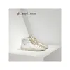 Goldenlys Gooselies Sneakers Designer Buty Dobrze Superstar 10a Nowe złote trampki Wydanie Mid Slide Star Hightop z Italys Best 741