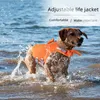 Vêtements pour chien vêtements étanches veste de sauvetage de sécurité Viete respirable chiens de maillot de bain Summer Vacation Oxford Reflective animaux de baignade