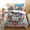 Bedding Sets Quilt Cover 3D Printing Bed Three-piece Home Textile Set