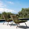 Nordic Rattan Garden Sofás Designer Móveis ao ar livre Móveis de sofá preguiçoso Cadeira de balanço Patio Patio Balcony Lounge Cadeir