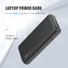 PD 60W Super Fast Charge Power Bank 20000 mAh Powerbank Portable ładowarka zewnętrzna pakiet akumulatorów dla iPhone'a Samsung Xiaomi