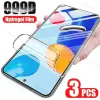 3pcs Xiaomi için Hidrojel Filmi Redmi Note 12 Turbo 11 Pro+ 5G 10 Pro Max 10s ekran Jel Koruyucu Redmy Note12 Güvenlik Film