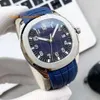 MENS W pełni automatyczny automatyczny zegarek męski mechaniczne Watchmens zegarki Wodoodporne gumowe moda Wysoka jakość 5164 Aquanaut Mechanical Transparent