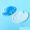 Moules Palette de palette Sil Resin Tray Epoxy DIY Craft Bijoux outils outils outils de livraison d'équipement DHHTG