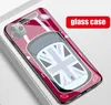 TPU Temper Glass Mini Cooper Cell Telephone pour Apple iPhone 13mini 12 11 13 Pro Max 6 6s 7 8 Plus x XR XSMAX SE2 SAMSUNG GALAX1249678