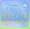 New 100 925 Sterling Silver Ring 197187 191045EN23 167116EN16 190923CZ 190990ACZ 190929CZ 197295CZ 167295CZ Gift14691296630755