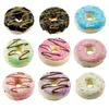 Decorative Flowers P82D Artificial Donuts Model Simulation PU Donut Bread Pography Props For Stress Relief Slow Fake Food Fun Ornament