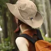 Eğlence balıkçı şapkası açık gezi kapakları kadınlar plaj balıkçılığı unisex kaput kapağı nefes alabilen yuvarlak ağızlı orman spor giyim 240320