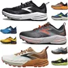 Brooks Cascadia 16 Designer Trail Running Shoes para homens Mulheres Ghost Hyperion Tempo preto branco cinza