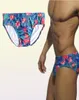 Men039s Swimwear 2021 Scivola di costumi da bagno Underpants Breta di nuoto per la spiaggia per i pantaloncini da bagno Blu Blue Flowers Abito da bagno 3697616