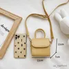 Handtassen vrouwen pu lederen mini handtas kleine dame schoudertas casual vierkante crossbody kinderen tassen retro vaste lippenstiftkaarthouder