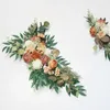 Fiori decorativi Swag Wedding Arch Arch Draping Tessuto Disposizione floreale Set per la cerimonia