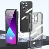 Case suave de silicona transparente ultra delgado para iPhone 15 14 más 13 12 mini 11 Pro XS MAX XR SE 2022 2020 7 8 más coque de cubierta posterior