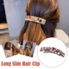 Multicolored Large Automatic Hair Clip Tortoise Shell Haarzubehör für Frauen Mädchen Dicke Haarklammern Folien Accessoires i5q7