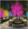 LED Cherry Blossom Tree Light 864pcs مصابيح LED 18M الارتفاع 110220VAC سبعة ألوان لخيار الاستخدام الخارجي للخيار في الهواء الطلق drop9493264