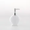 Flüssige Seifenspender kreativer Keramiklotion Flasche Press Kunst Shampoo Handwaschbad Dusche Schale