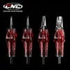 CNC Brasile Spedizione 20 pezzi Tattoo Police Needl Red Siringe Syringe Needl per tatuaggi RL/RM (0,3 mm)