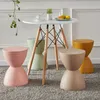 Plastic Stool Small Round Stool Hourglass Stool Shoe Changing Stool Creative Modern Minimalist ,Sofa Side Table Home Decor